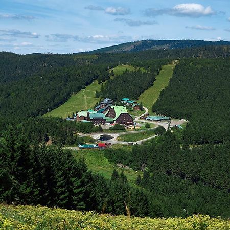 Hotel Cervenohorske Sedlo Loučná nad Desnou Buitenkant foto
