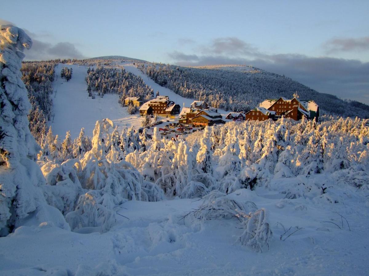 Hotel Cervenohorske Sedlo Loučná nad Desnou Buitenkant foto