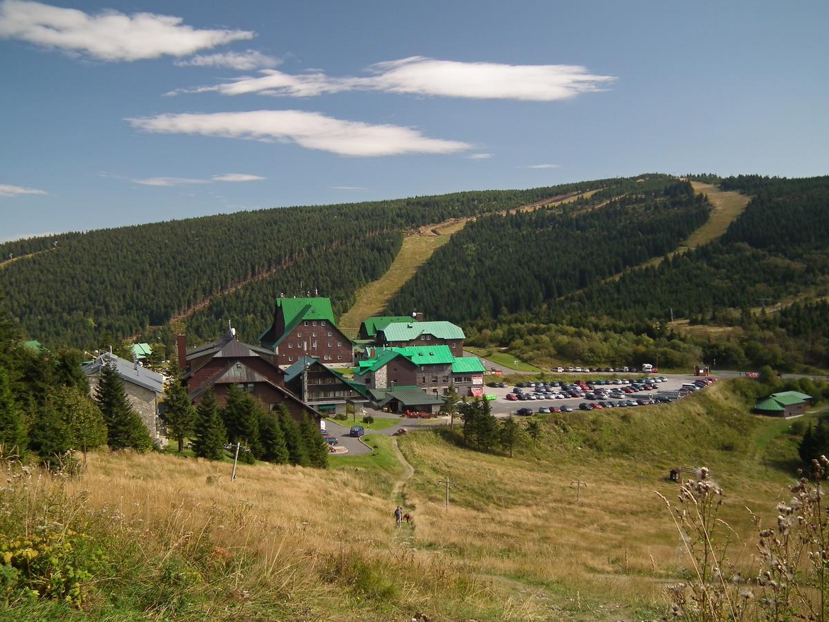 Hotel Cervenohorske Sedlo Loučná nad Desnou Buitenkant foto
