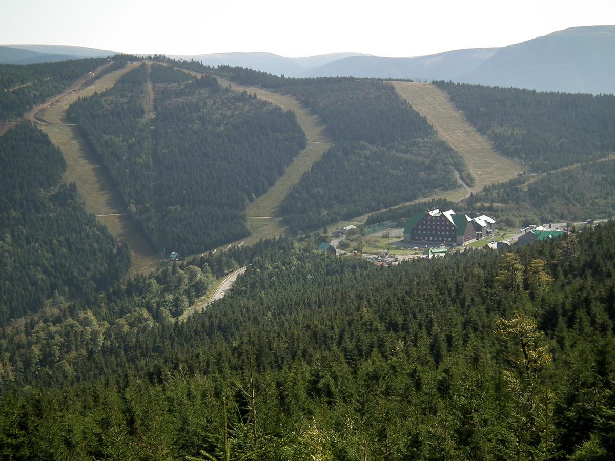 Hotel Cervenohorske Sedlo Loučná nad Desnou Buitenkant foto